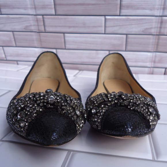 SIZE 6.5 M. TORY BURCH ‘Vanessa’ leather flats - Picture 4 of 16